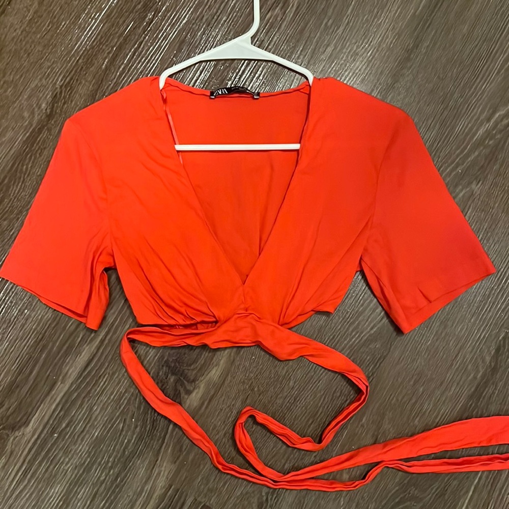 Zara Wrap Top